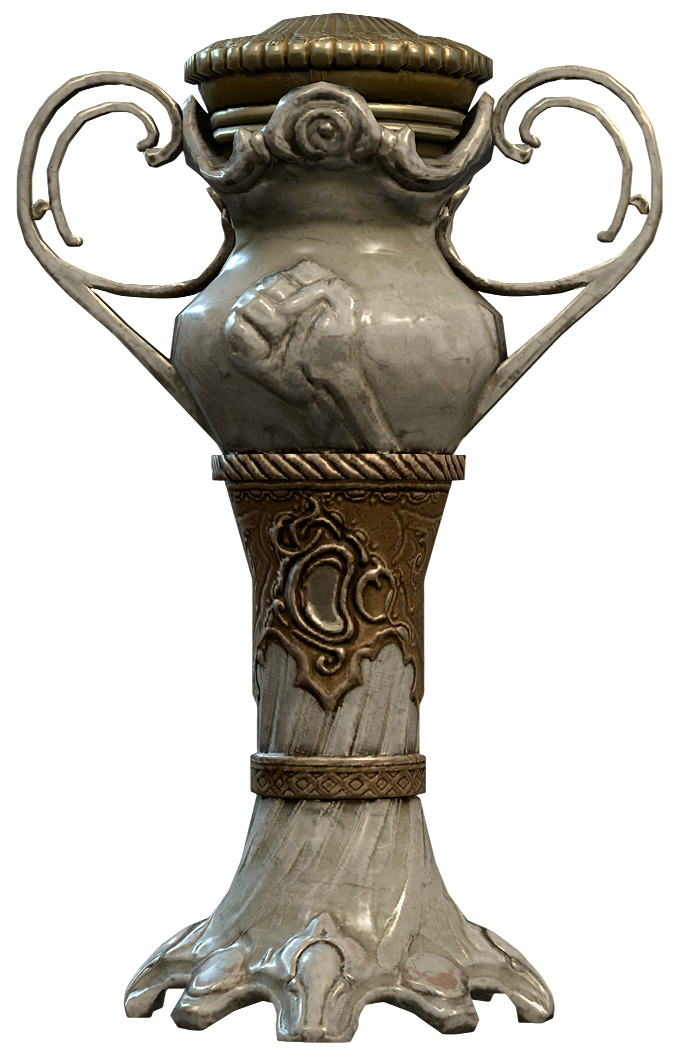 The Elixir of Heroism item model. Ten temporary hit points plus 1d4 to every attack roll and saving throw, with no concentration required.