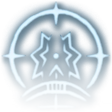 The Sharpshooter feat's Low Ground passive icon from Baldur's Gate 3, which removes the ranged Low Ground attack penalty.
