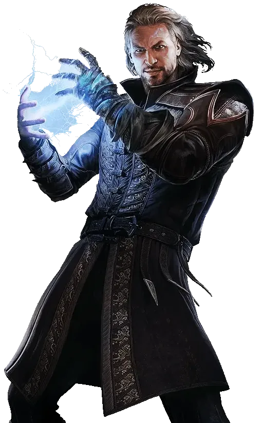 Gale, a full-caster Wizard companion. Full casters have an Effective Spellcaster Level equal to their class level.