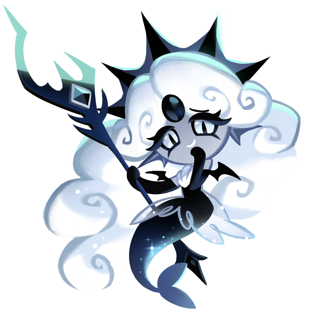 Black Pearl Cookie commanding the Duskgloom Sea, the S-tier Legendary Ambush cookie who stacks damage and debuffs.