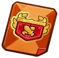 The Arena Ticket icon from Cookie Run: Kingdom, the resource spent on every Arena battle.