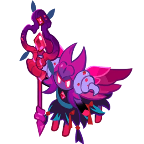The Tainted Forest Druid bounty boss, which drops EXP Star Jellies in Cookie Run: Kingdom