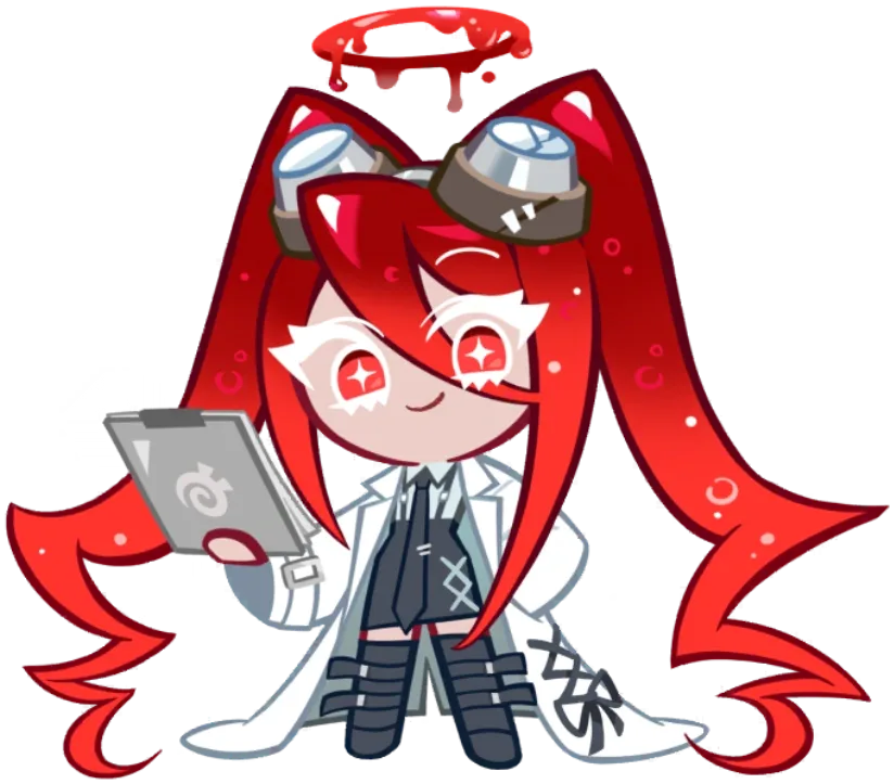 Povidone-Iodine Cookie in her default standing pose, the Super Epic Bomber Cookie added to Cookie Run: Kingdom on June 4, 2026.