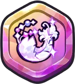 Sugar Swan's Shining Feather treasure icon, the Epic treasure that cuts Sugar Swan Cookie's own revivals from two to one.