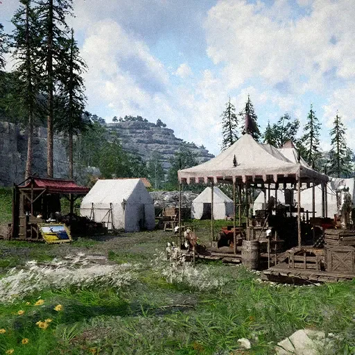 The Royal Trading Post in Hernand, where 1.16.00 quadrupled trade good prices