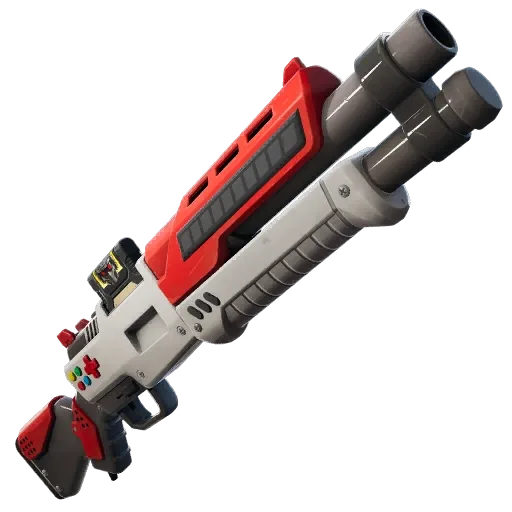 The 8-Bit Shotgun, one of the new Season 4 weapons and the item the 8-Bit Sprite fetches from your first Chest.