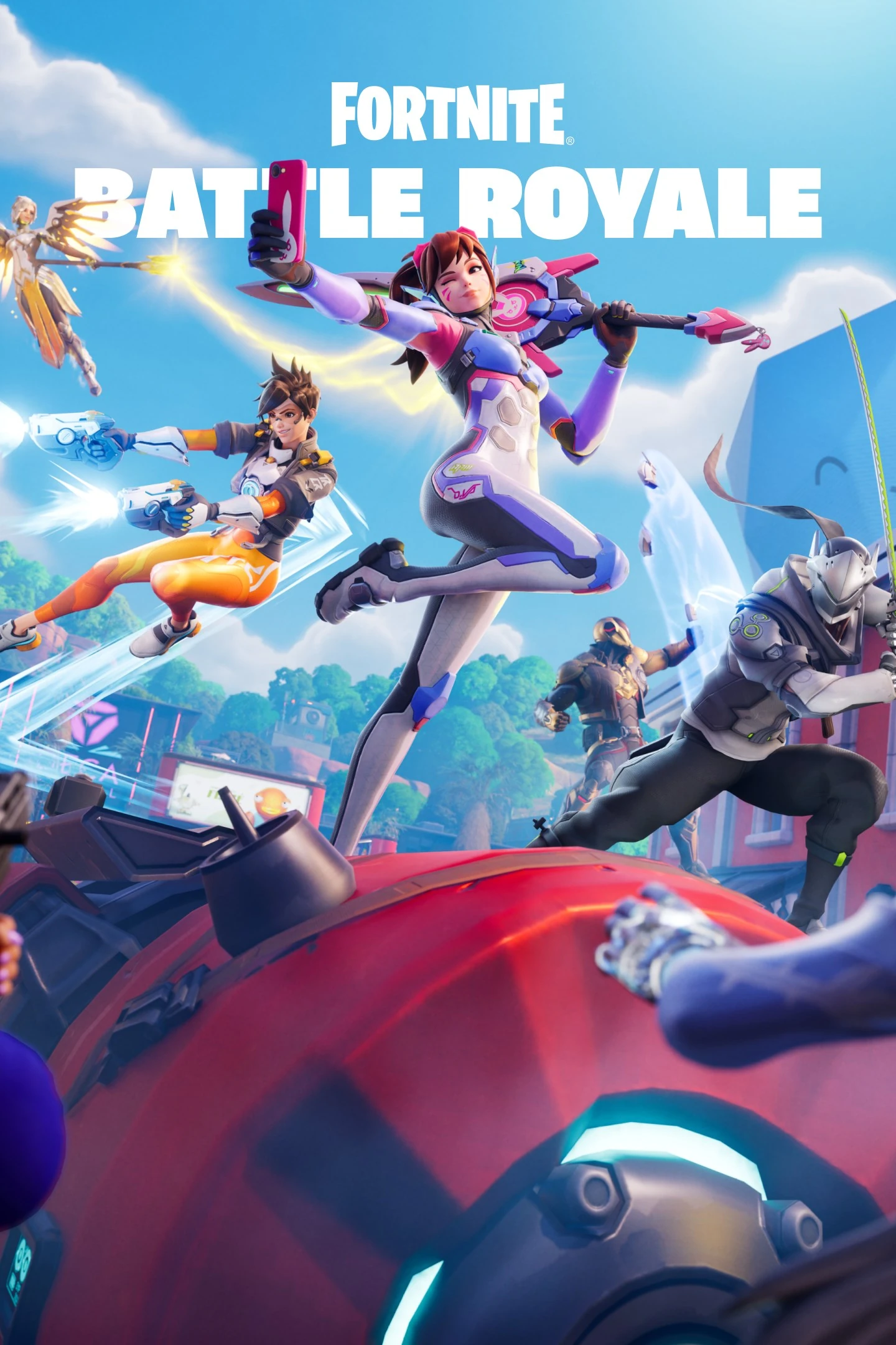 Fortnite Battle Royale cover art — building is the second skill layered on top of every fight in Build mode.