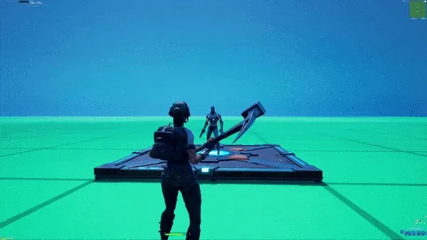 A Fortnite shotgun fight at close range — most deaths come from taking fights you should have read as losing, not from missing the shot.