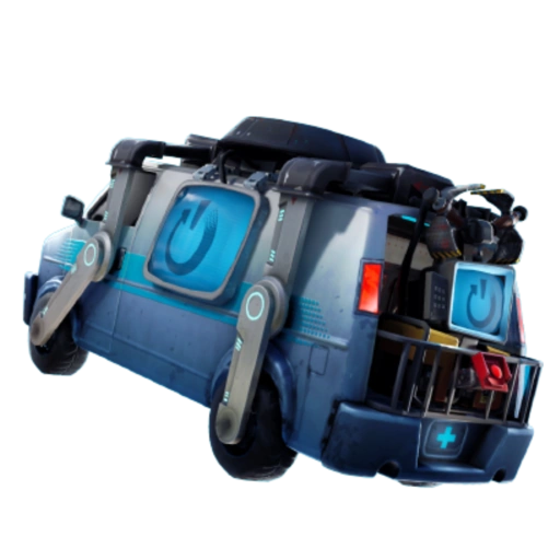A Fortnite Reboot Van — the station where you respawn fallen teammates using their reboot card in Reload.