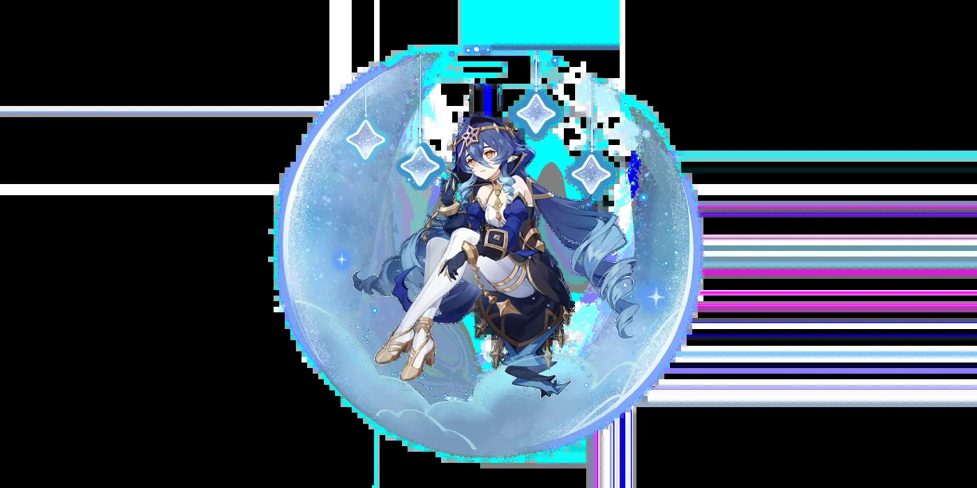 Layla, the four-star Cryo shielder whose value in the Imaginarium Theater comes from being cheap to level and reliable at low investment.