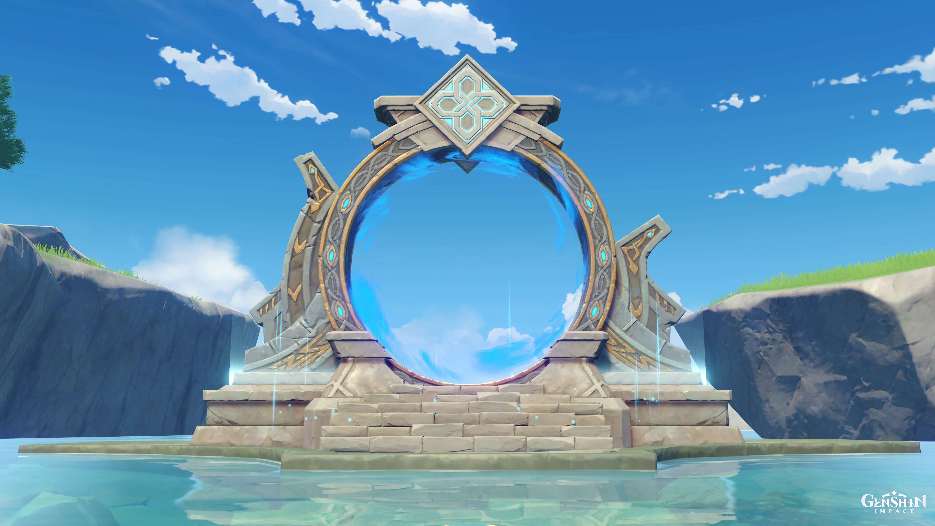 The unlocked entrance to the Spiral Abyss, the endgame combat tower where Floors 9 through 12 reset twice a month for Primogem rewards.