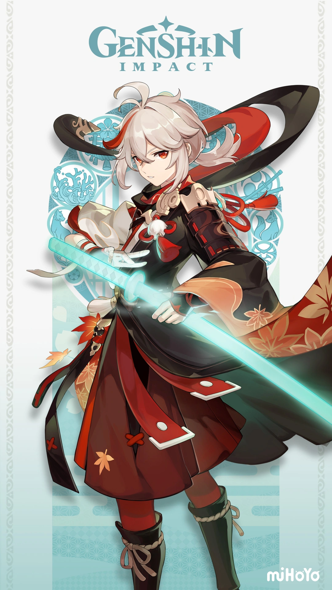 Kaedehara Kazuha, an Anemo support whose grouping and elemental damage buff are so valuable that having only one of him forces a real choice between your two Abyss teams.
