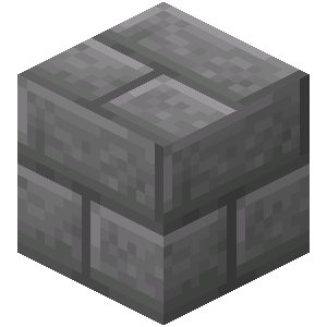 A stone bricks block, a staple of strong Minecraft build palettes for medieval and rustic styles.