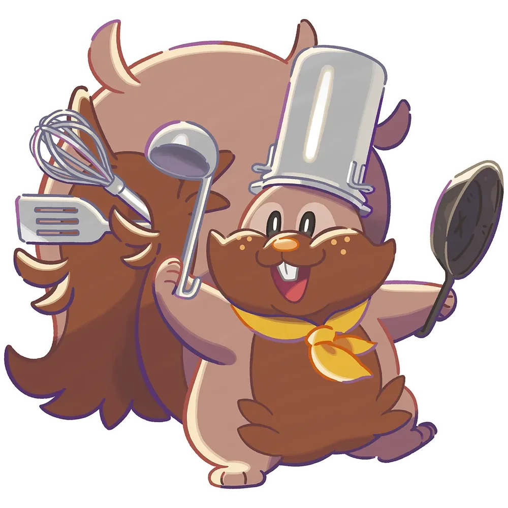 Chef Dente, the Pokemon Pokopia character who teaches you to cook during the Rocky Ridges storyline.