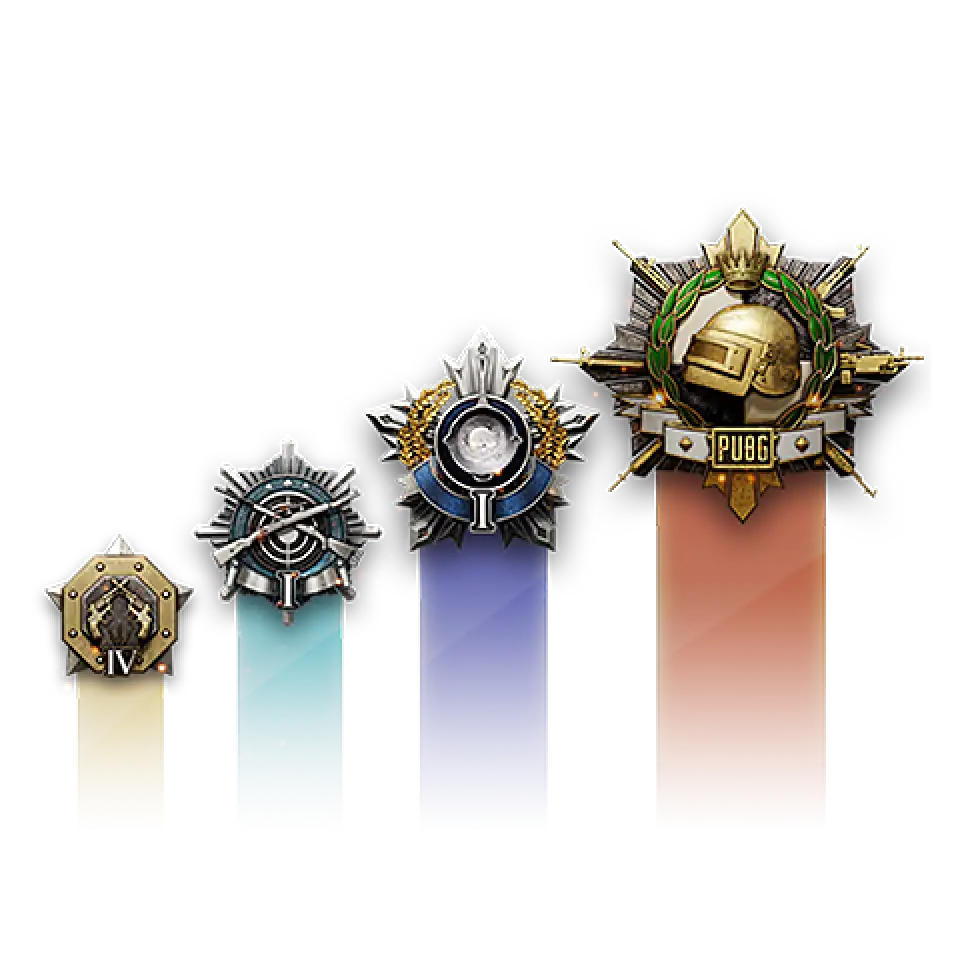 KRAFTON's official BATTLEGROUNDS Plus page illustration for the Ranked Matchmaking and XP Boosts benefits — two of the account-level features the Plus upgrade unlocks.