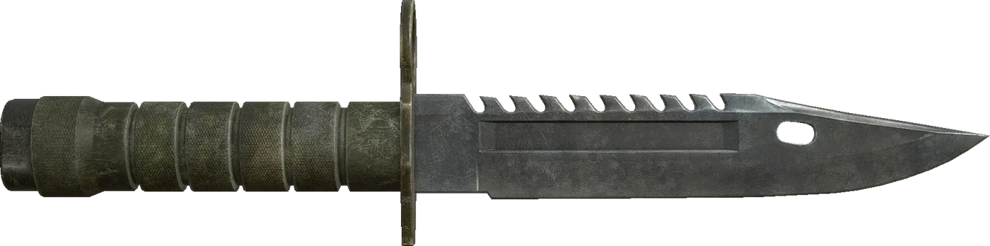 The Combat Knife from the Resident Evil 4 remake, Leon's repairable starting knife.