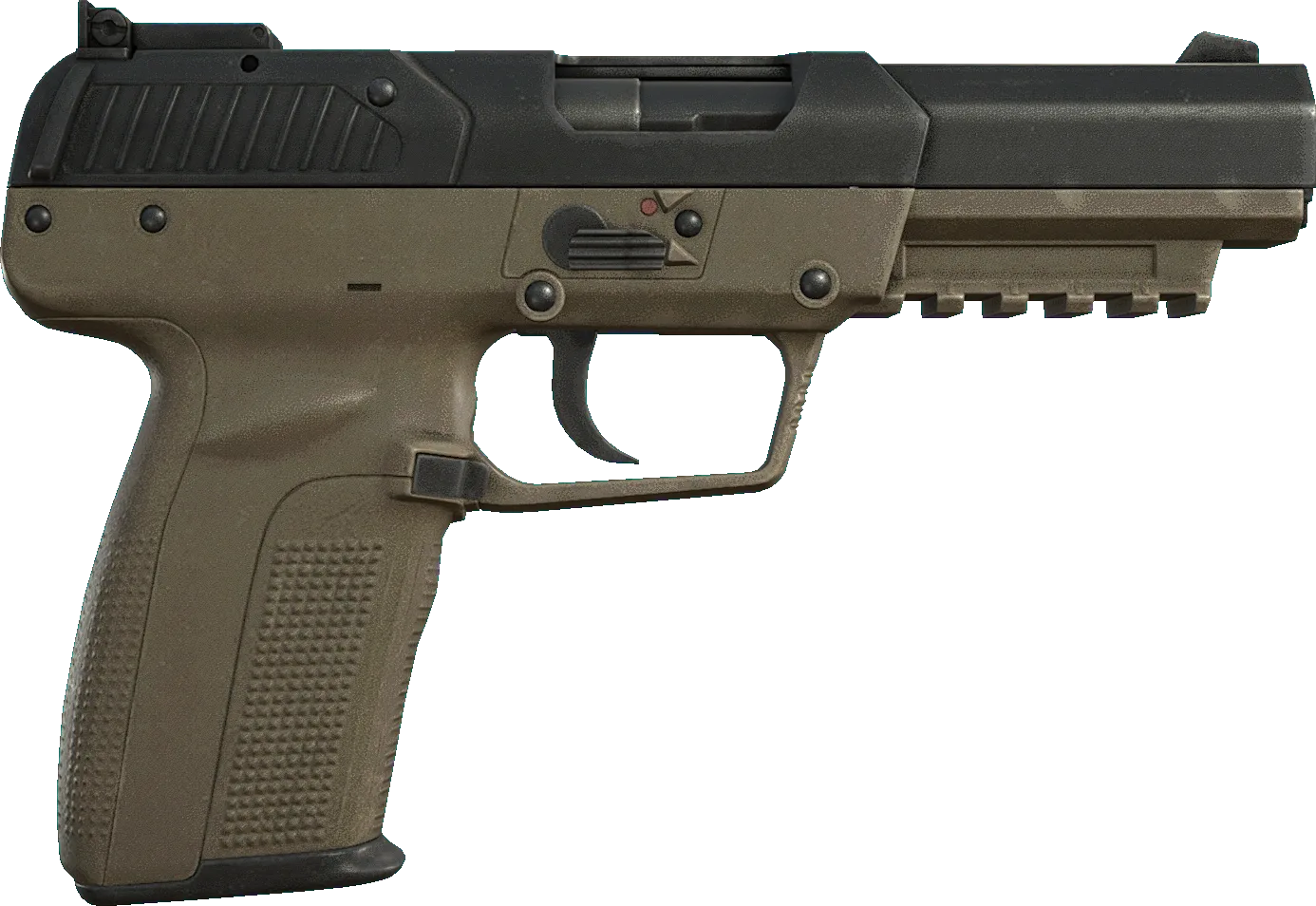 The Punisher handgun from the Resident Evil 4 remake, the piercing pistol used on shooting range courses 3-B, 3-C and 4-A.