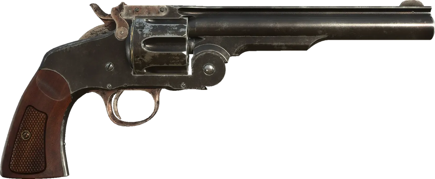 The Broken Butterfly magnum revolver from the Resident Evil 4 remake.