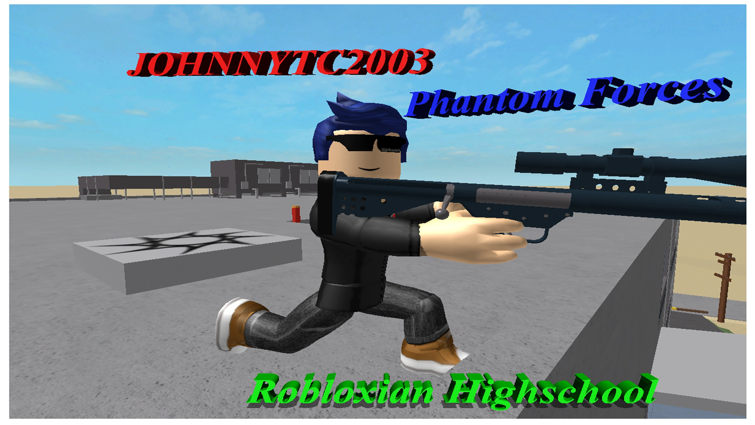 The Phantom Forces logo — the long-running tactical shooter with the deepest gun customization on Roblox.