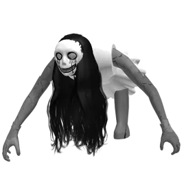 Promotional art for The Mimic on Roblox, the chapter-based horror-story anthology built on Japanese folklore and one of the platform's best narrative experiences.