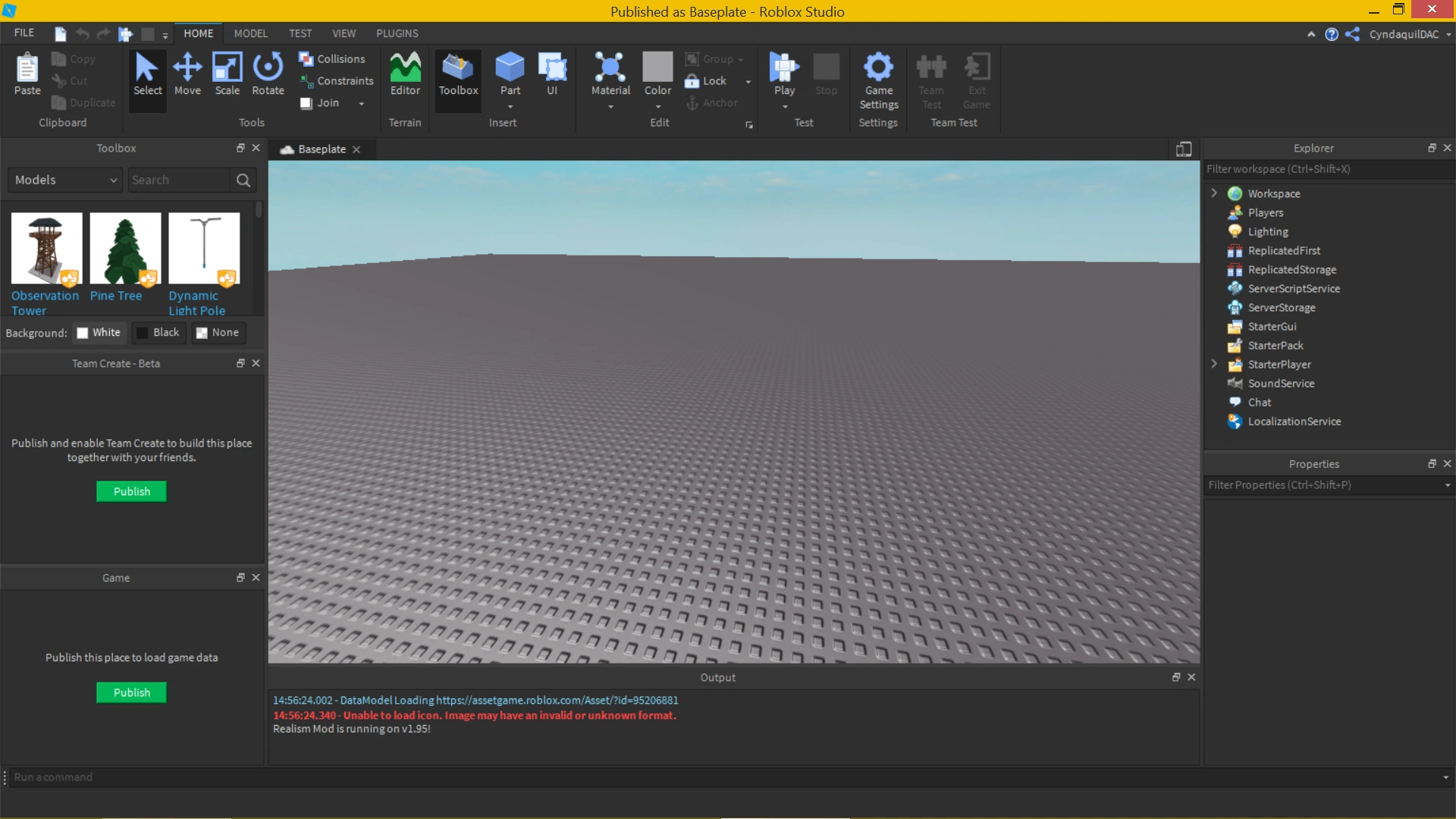 The Roblox Studio Explorer, where a ModuleScript is placed under ReplicatedStorage so both client and server scripts can require it.