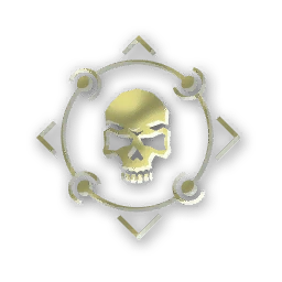 The Master Marksman achievement icon from The Witcher 3, a crossbow bolt through a target, the rarest achievement in the game at 1.8% of Steam players.