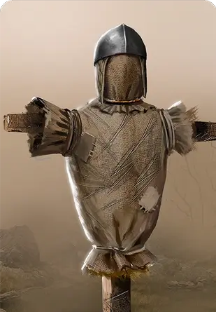 The Decoy card artwork from Gwent in The Witcher 3.