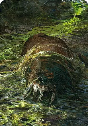 The Scorch card artwork from Gwent in The Witcher 3.