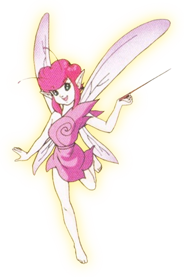 Official A Link to the Past artwork of a Fairy, the best thing you can keep inside a Magic Bottle.
