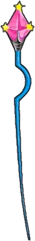 Official A Link to the Past artwork of the Cane of Byrna.