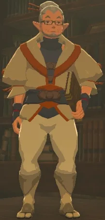 Symin, Purah's assistant at the Hateno Ancient Tech Lab in Breath of the Wild, who sells Hyrule Compendium pictures once the Sunshroom Sensing quest is complete.